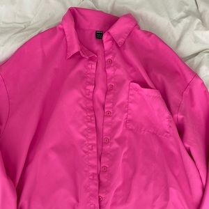 Shein button up